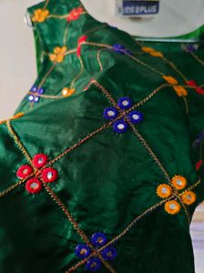 Blue Ethnic dress with kurta 😍😍