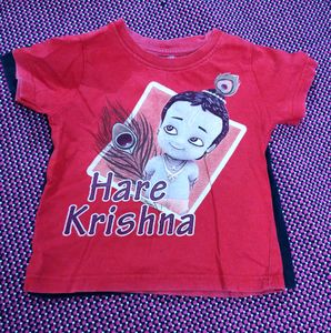 Kids T Shirts - Combo 6 With Free Kid Slippers