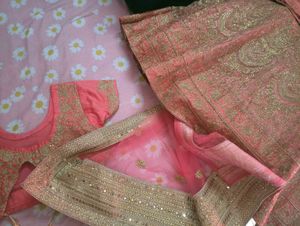 Pink Lehenga Choli Set