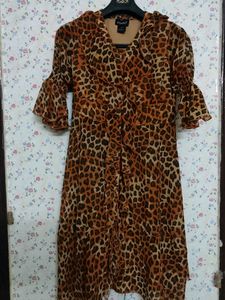 Cheetah Print Dress