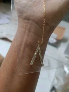 Letter 'V' Necklace