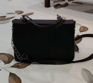 Chocolate Brown Bow Sling Bag 🤎✨