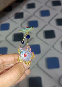 Floral Cuff Bracelet