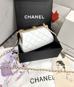 Chanel Quilted Pearl Evening Bag