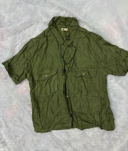 Green Short Sleeve Shirt