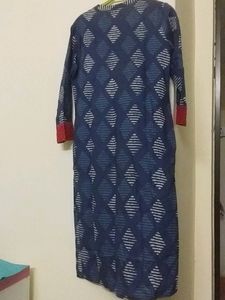 Utsa Kurta Navy Blue