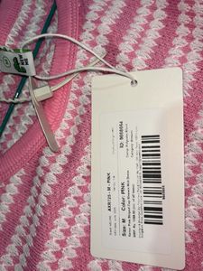 Chic Pink Striped Knit Dress