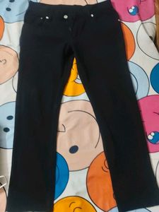 Classic Black Denim Jeans