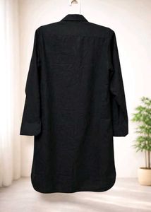 Classic Black Tunic Shirt