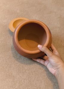 Curd Pot/Clay Pot With Lid