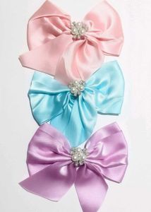 Cute Hair Bows with Pearl Detail