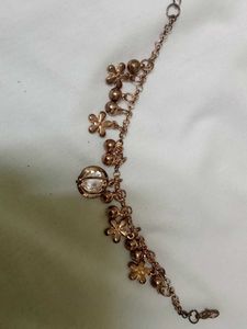 Floral Charm Bracelet
