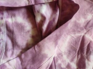 Brand New Purple Tie-Dye crop Hoodie