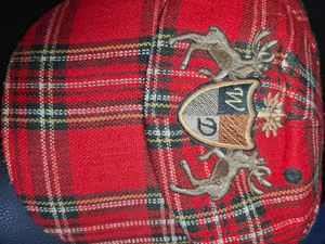 Woodland Red Plaid Baseball Cap