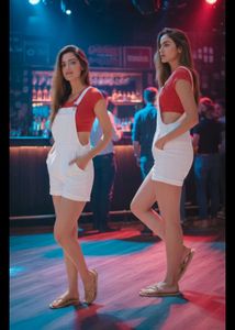 White Denim Overalls - Trendy & Chic