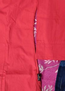 Chic Red Button-Up Shirt