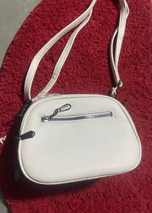 Elegant White Crossbody Bag