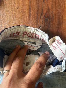 1-2 yrs boy shirt and jeans combo