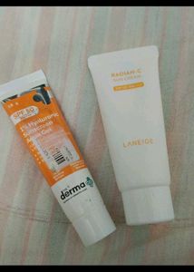 Sample of 2 Popular viral sunscreen