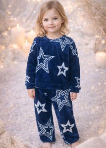 Starry Night Blue Pajama Set