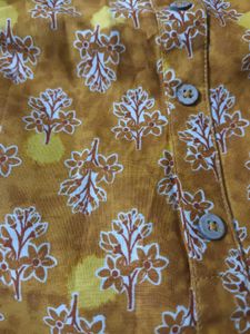 Rangriti Mustard Kurta