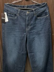 SHEIN Women's Blue  vintageDenim Jeans