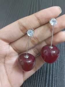 Cute Cherry Earrings 🍒