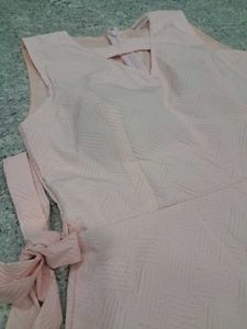 Baby Pink Dress with Built-in cups