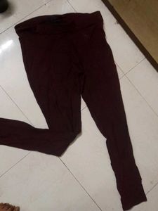 Maroon Leggings