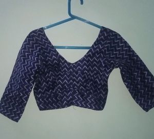 blue blouse