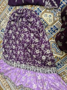 Beautiful Purple Lehenga Choli