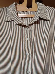 BROWN SHIRT DRESS