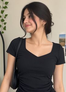 Black Crop Top