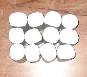 Set Of 12 [6cm × 4mtrs] Handmade Cotton Rolled Bandage