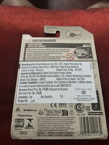 Hot Wheels Supercharged Toy Car