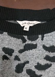 Animal Print Sweater
