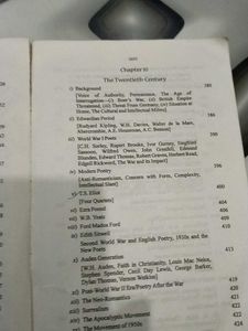 A History of English Literature