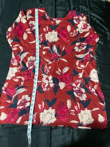 Boho Floral Print Kurti