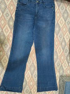 Classic Blue Flare Jeans