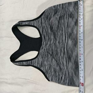 Grey Marled 🪔Sports Bra