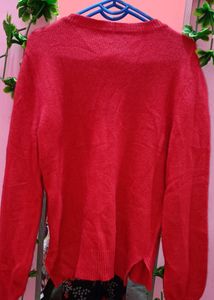 Red Wollen Sweater