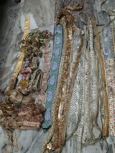 Embellished Laces for Sarees & Dupattas