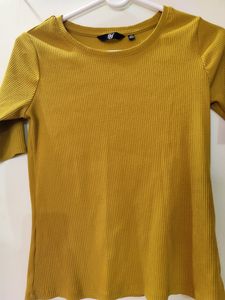 Mustard Color Top