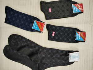 Men's Patterned Socks - Pack of 6 Pairs