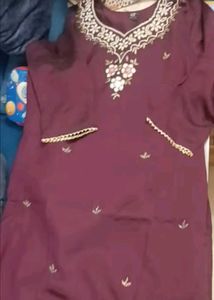 Elegant handwork Kurta Set