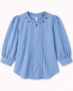 blue top / tunic