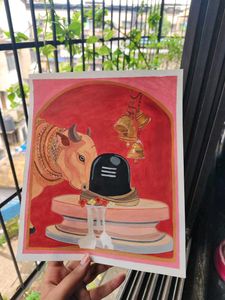 Shiv Nandi Painting