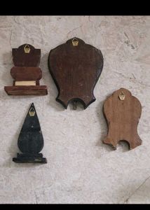 Vintage Wooden Awards/Plaques