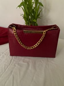 Red Baguette Bag Brand New