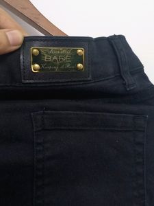 Rarely Used - Bare Mid Rise Super Skinny Black Jeans | Price: 800 Coins / Rs.250 | Brand: Bare | Size: 28 | Very Comfortable | Checkout My Profile For More